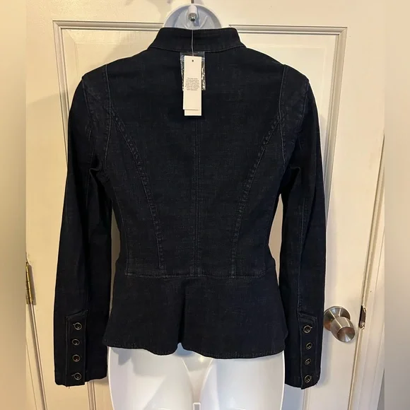 NWT WHBM Denim Blazer - Picture 2 of 7